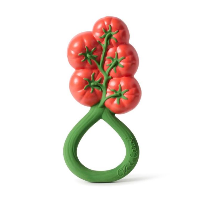 04280 TOMATO RATTLE TOY, погремушка