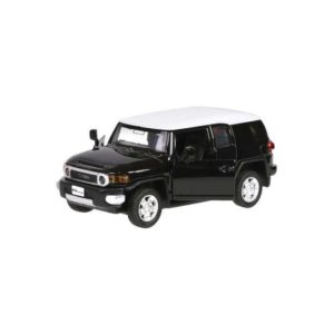 870130 Машина мет. 1:43 Toyota FJ Cruiser, откр.двери, черный, 12см