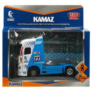 360878 Машина металл KAMAZ ТЯГАЧ СПОРТ 14 см