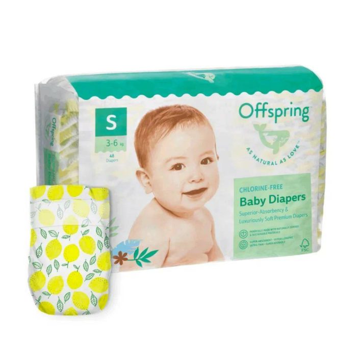 OF01S48LM Offspring подгузники, S 3-6 кг 48 шт